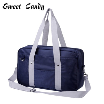 Japanese student bag JK handbag travel bag lady shoulder bag high school student school bag handbag Totes Messenger Bags